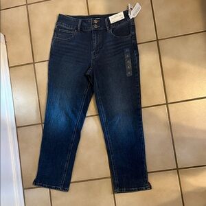 Maurices Dark Blue Straight Leg Jeans